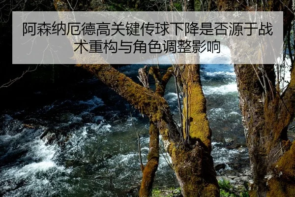 阿森纳厄德高关键传球下降是否源于战术重构与角色调整影响
